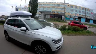 Багажник бокс на крышу Volkswagen Tiguan 2016-. АВТоДОП Нижний Новгород.