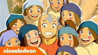 Avatar: The Last Airbender | Aang dan para Gadis | Nickelodeon Bahasa