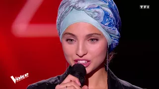 Une voix angélique de Mennel d'origine syrienne dans The voice France - Helleluyah Cover