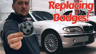 Replacing Badges On Your BMW!