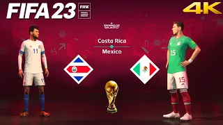 FIFA 23 - Costa Rica vs. Mexico - FIFA World Cup Qatar Final | PS5™ Gameplay [4K 60FPS] Next Gen