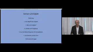 Seele - Körper - Geist: Schmerz und Subjekt | Uniklinik Freiburg