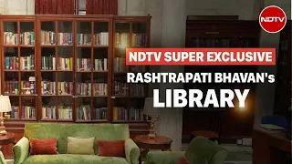 Rashtrapati Bhavan: A Look Inside The Historic Rashtrapati Bhavan Library | NDTV EXCLUSIVE