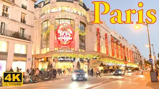 Paris , France  🇫🇷 - November 2022 Paris - 4K - HDR Walking Tour | Paris 4K | A Walk In Paris