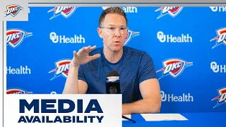 GM Sam Presti 2023-24 Preseason Media Availability | Full Press Conference | OKC Thunder