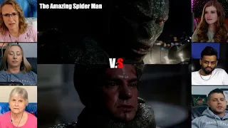 Spider Man vs Lizard Man : Last Fight | The Amazing Spider Man 1 | Reaction Mashup | #spiderman