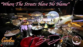 U2 - Where The Streets Have No Name - Carolina Opry {} Brian Daggett Drum Cam