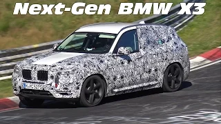 2017 BMW X3 G01 Spied Testing on the Nürburgring Nordschleife!