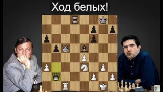 А.Карпов - В.Крамник 🤴 Битва ЧЕМПИОНОВ в Монако 1998 ♟ Шахматы