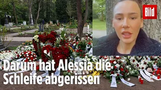 Willi Herren: Kranz-Krieg an seinem Grab – Tochter Alessia reißt Kranz-Schleife ab
