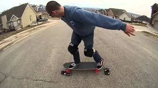 How to Slide on a Longboard Part 4 (Toeside 180)