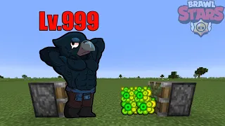 CROW + 1000 XP | BRAWL STARS Characters in Minecraft