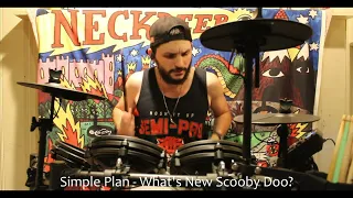 Simple Plan - What's New Scooby Doo? - Drum Cover