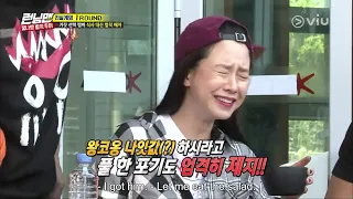 Running Man FUNNY SCENE Ep 370 (2017) NO FOOD AT HOME OR WORK