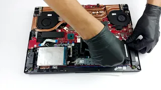 ASUS ROG Strix G731 - disassembly and upgrade options