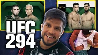 Islam Makhachev vs Charles Oliveira 2 & Paulo Costa vs Khamzat Chimaev ARE OFFICIAL! Triple C Reacts