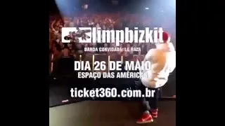 Fred Durst manda recado aos fãs brasileiros - Limp Bizkit | South American Tour 2016