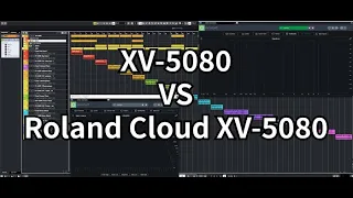 Roland XV 5080 VS Roland Cloud XV 5080