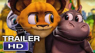 MADAGASCAR: A LITTLE WILD Official Trailer (NEW 2020) Hulu, Animation TV Series HD