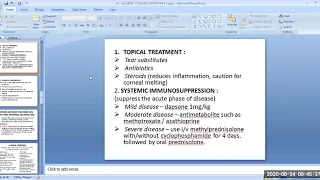 JAYOTI VIDYAPEETH - CICATRICIAL CONJUNCTIVITIS PART 1