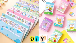 🌈 How to make kawaii stationery at home / DIY stationery / Handmade stationery / School hacks