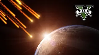 MASSIVE METEORS DESTROY THE EARTH! End of Los Santos GTA 5 Mod