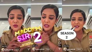 Gulki Joshi About Maddam Sir Season 2 | Vanshaj Today Full Ep 99 | 4 Oct 2023 | New Live Of Haseena