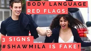 HOW TO READ BODY LANGUAGE: 5 Signs Shawn Mendes & Camila Cabello's PDA Romance Is FAKE!