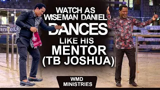 Watch As Wiseman Daniel DANCES Like His Mentor (TB JOSHUA)