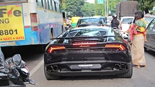 SUPERCARS IN INDIA (BANGALORE) JULY 2016