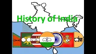 History of India in Countryballs
