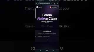 PARAMGAMING claiming is LIVE. watch the video to claim your paramgaming token