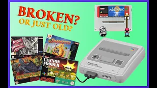 Can I fix my old Super Nintendo games? - Snes Cartridge restoration