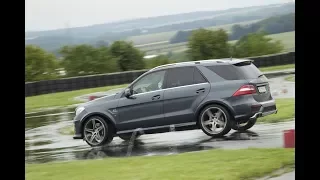 Студенту дали прокатиться на Mercedes-Benz ML 63 AMG