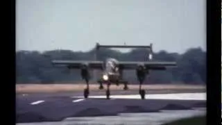 North American OV-10A "BRONCO" Rough Field Landing tests
