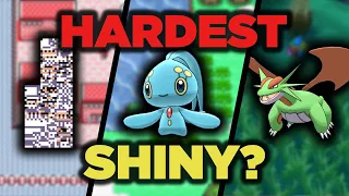 8 Shiny Pokemon You'll Never Catch