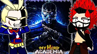 Class 1A react to Deku as Sub Zero || Gacha React