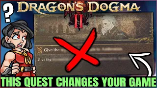 Dragon's Dogma 2 - WARNING: Don't Do THIS Quest - Main Story Point of No Return Guide & More!