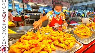 This Thai STREET FOOD Market Makes You Happy | Nonthaburi THAILAND