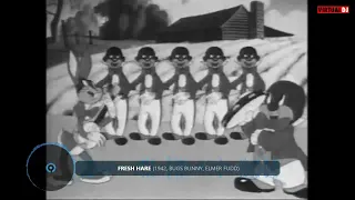 Bugs Bunny Elmer J  Fudd & The Crew - Camptown Race (Black And White Version) (1942)