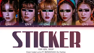 Your Girl Group – 'Sticker' / Color Coded Lyrics (English Translation)