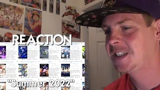 EVERY Summer 2022 Anime in 30 MINUTES Reaction