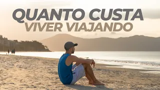 NOSSO CUSTO DE VIDA NÔMADE | No Brasil e EXTERIOR