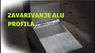 Zavarivanje aluminijumskih profila za kapije