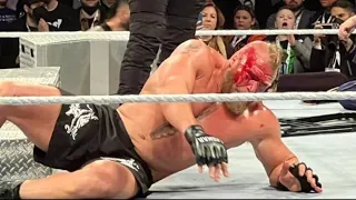 WWE MSG Show | Roman Reigns Destroy Brock Lesnar