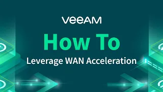 What are the benefits of using WAN acceleration in Veeam Backup & Replication