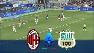 HIGHLIGHTS MILAN v SASSUOLO | Lega Serie A 2021/22 | Realistic Gameplay