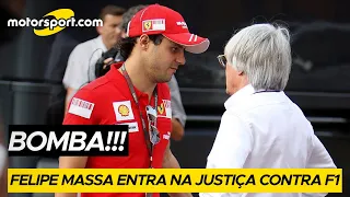 MASSA vê “CONSPIRAÇÃO” na busca por TÍTULO de 2008 da F1: TIVEMOS ACESSO à documento; saiba DETALHES