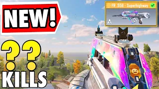 *NEW* LEGENDARY FR.556 SUPERHIGHWAY GAMEPLAY IN CALL OF DUTY MOBILE BATTLE ROYALE!