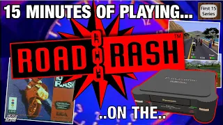 Road Rash (1993) First 15 minutes (ish) of Gameplay on the Panasonic 3DO